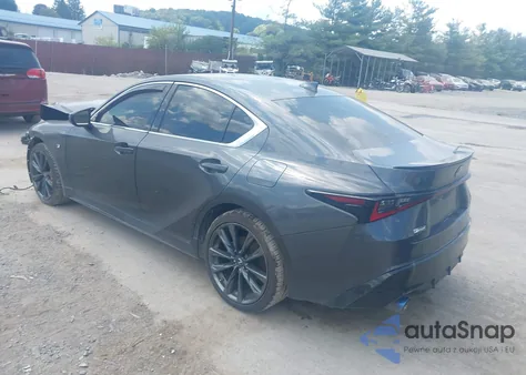 2021 Lexus Is 350 F Sport z USA, uszkodzony, nr VIN JTHGZ1E27M5022718